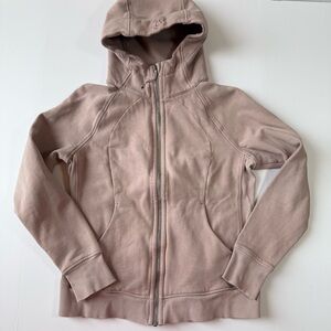 Lululemon Scuba Full-Zip Hoodie Adaptive Pink size 12